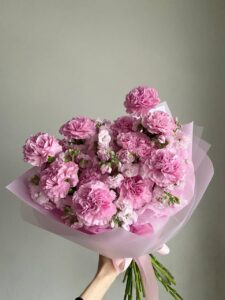 Чарівні рожеві гвоздики