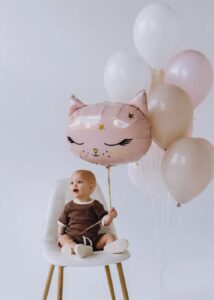 Кульки з милою кішечкою гелієві