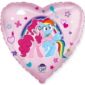 Фольгована куля серце My Little Pony