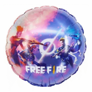 Фольгована кругла куля Free Fire